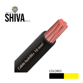 CABLE ISOH 90 + 10 MM2 CELSA (NEGRO Y AMARILLO)